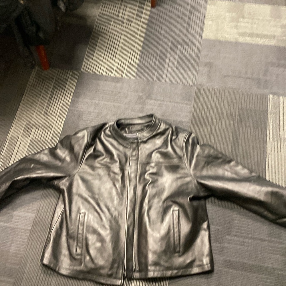 Leather jacket
